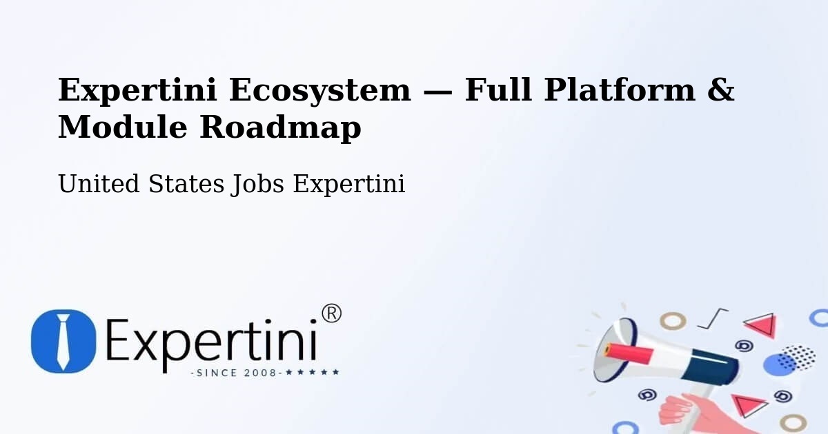Expertini Ecosystem — Full Platform & Module Roadmap – Berkeley